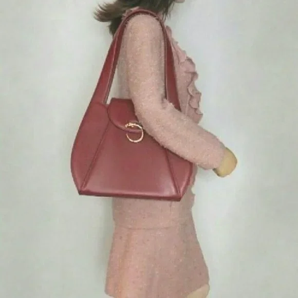 HOST PICK RARE Cartier Vintage PANTHERE line extra large shoulder bag style - Picture 6 of 17